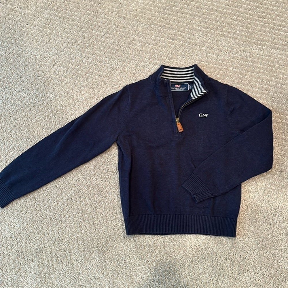 Vineyard Vines quarter zip sweater